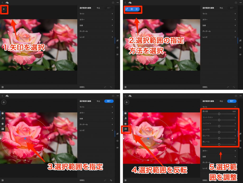 IMG 0100 1024x774 - iPad ProでAdobe Photoshop Lightroom CC モバイル版を使ってみました