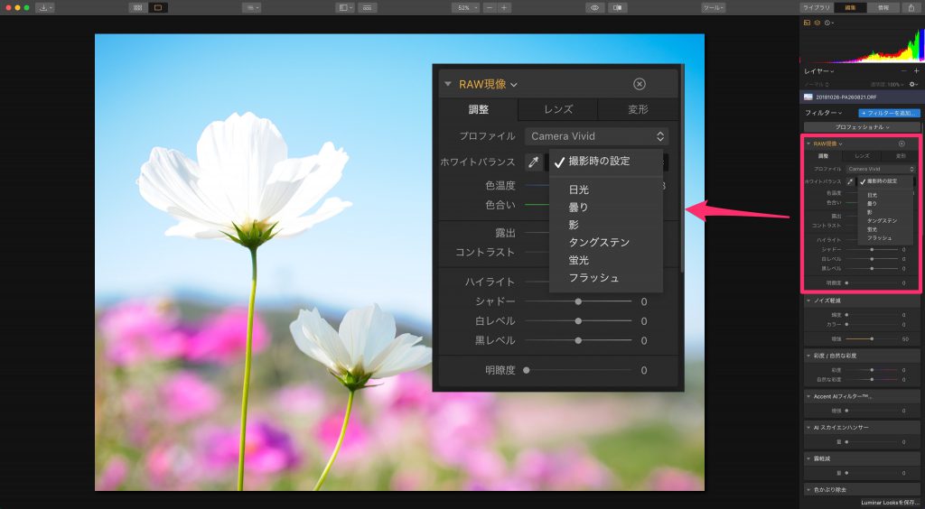 7b32fb4735275a636e3871b910edc2d0 1024x564 - LuminarによるRAW現像とJPEG現像の違い