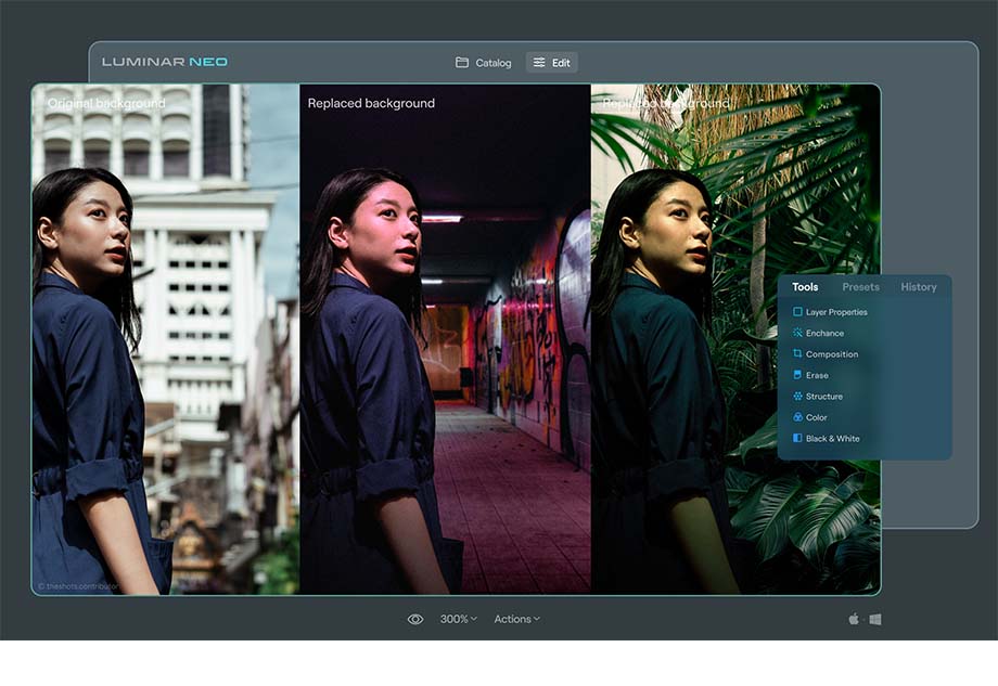 LuminarNeo・AI・ 4の違いを比較|新機能・変更点を解説 Portrait Background Removal AI 2 - LuminarNeo・AI・ 4の違いを比較|新機能・変更点を解説