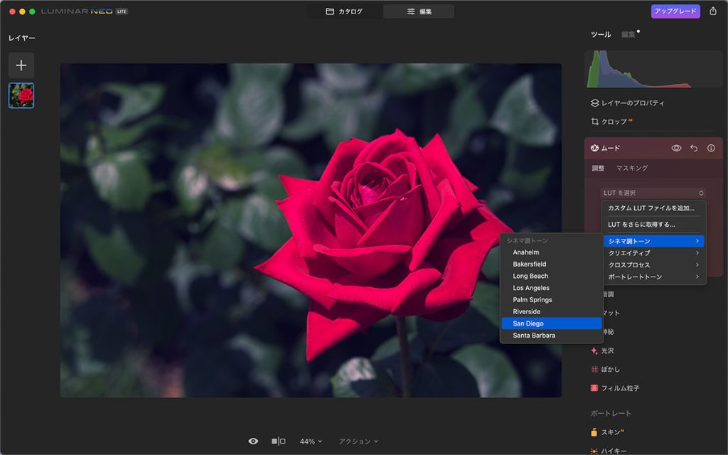 15d589a5c85f73fb3b238a80791e2d0f 1024x640 - 【廉価版】Luminar Neo Lite レビュー|通常版との違いや機能を解説