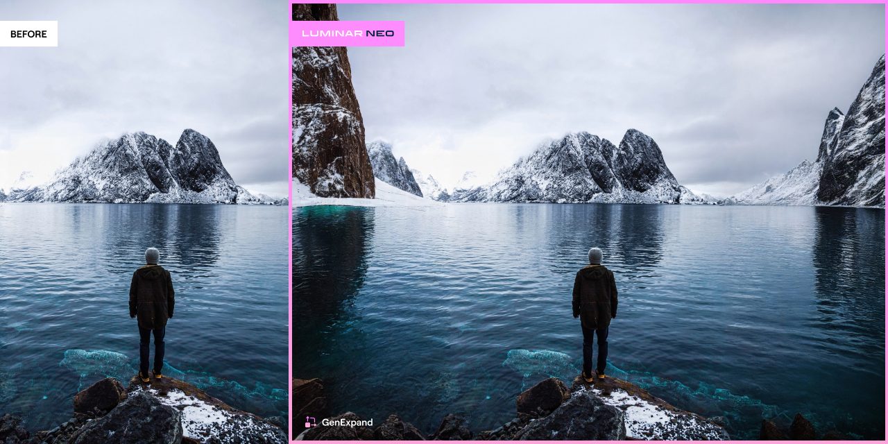 GenExpand 6 Conor Sheridan - ジェネ拡大の使い方|生成 AIで写真の境界線を拡張【Luminar Neo 1.17.0】